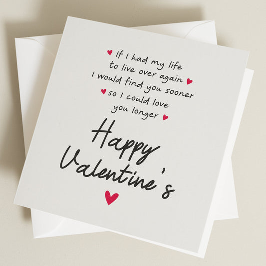 Valentines Day Card, Romantic Valentines Day, Valentines Day Card Poem, Valentine's Card For Him Or Her, Valentine's Gift, Be My Valentine