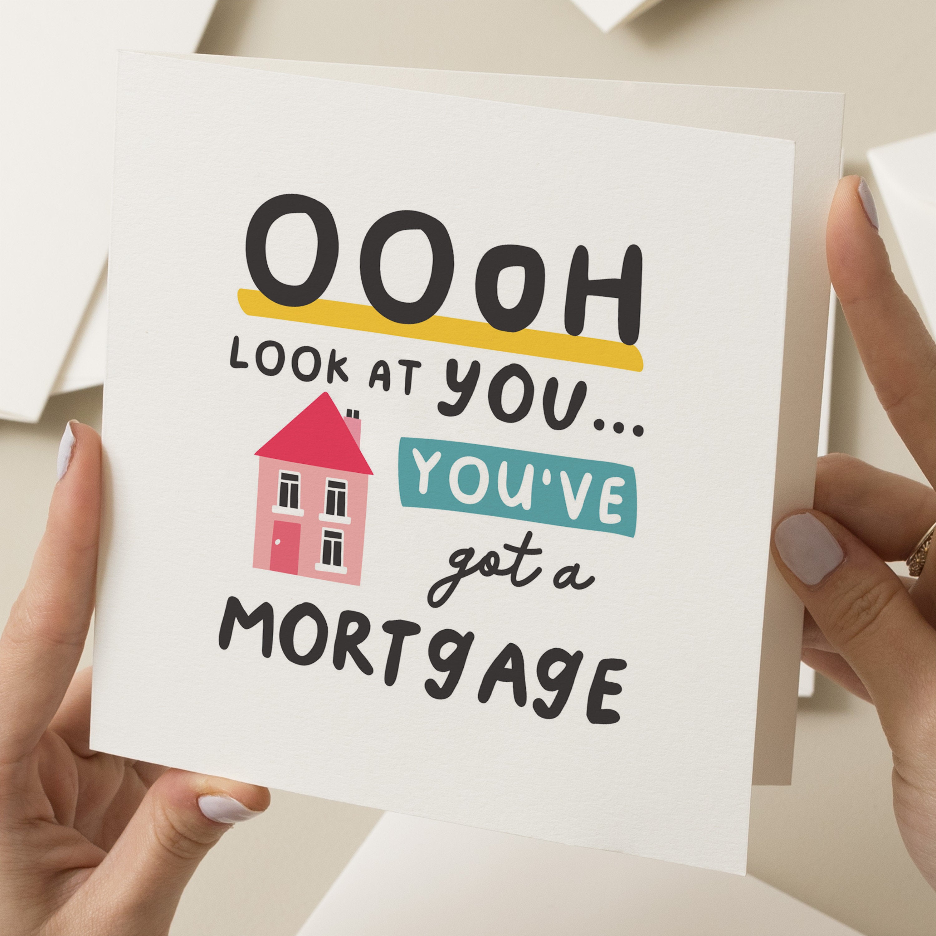 House A Home: Funny New Home Greeting Card