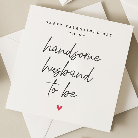 Fiancé Valentines Day Card, Engaged Valentines Day Card, Valentines Day Gift Fiancé, Valentine's Card For Him, Fiancé Valentine's Day