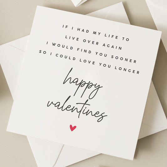 Poem Valentines Day Card, Valentines Day Card Boyfriend, Husband Valentines Day Card, Valentine's Card For Her, Valentine's Gift For Wife