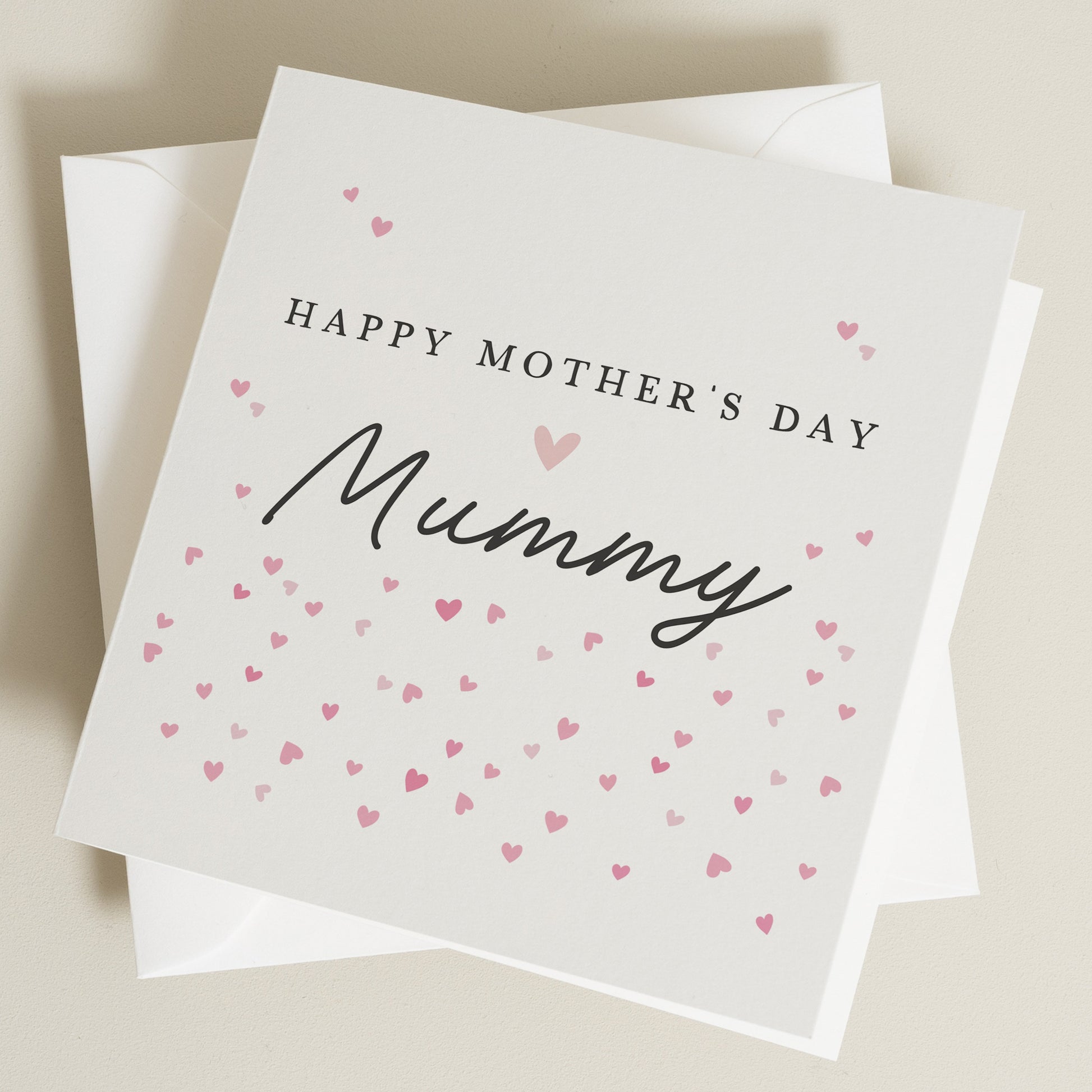 Love Heart Mother's Day Card, Mothers Day Card, Wonderful Mum Card, Best Mum Mother's Day Card, Cute Card For Mum, Mummy, Mum Gift For Her