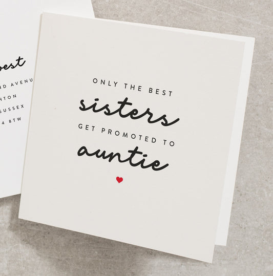 Surprise We're Having A Baby Pregnancy Card, Baby Announcement Pregnancy Card, Auntie To Be Pregnancy Card PG011