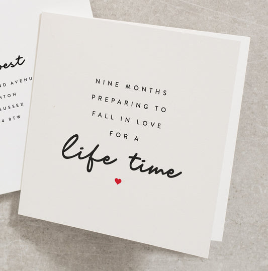 We're Having A Baby Pregnancy Card, Baby Announcement Pregnancy Card, I'm Having A Baby Pregnancy Card. Cute Pregnancy Card PG006