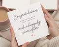 Wedding Card for Couple, Congratulations Wedding Card, Engagement Card, Bride and Groom Card, Marriage Card, Wedding Day Card