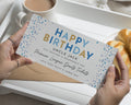 Personalised Birthday Gift Voucher for Him, Custom Birthday Voucher, Premier League Tickets Gift