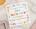 First Day at Nursery Card, Good Luck Card for Daughter, Personalised School Card, First Day of School Card for Girl, Nursery Card