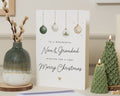 Christmas Card for Nan and Grandad, Grandparents Christmas Card, Personalised Christmas Card, Merry Christmas Card for Grandad