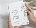 Sage Green Wedding Invitations, Botanical Wedding Invite, Elegant Greenery Invitation Suite, Personalised Wedding Stationery