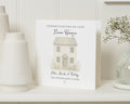 New Home Card, Personalised New Home Card, Housewarming Card, Congratulations Card, New Home Gift, Custom Address Card