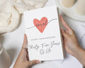 35th Anniversary Card, Coral Anniversary Card, Thirty Five Years Card, Anniversary Card for Wife, Husband Anniversary Card