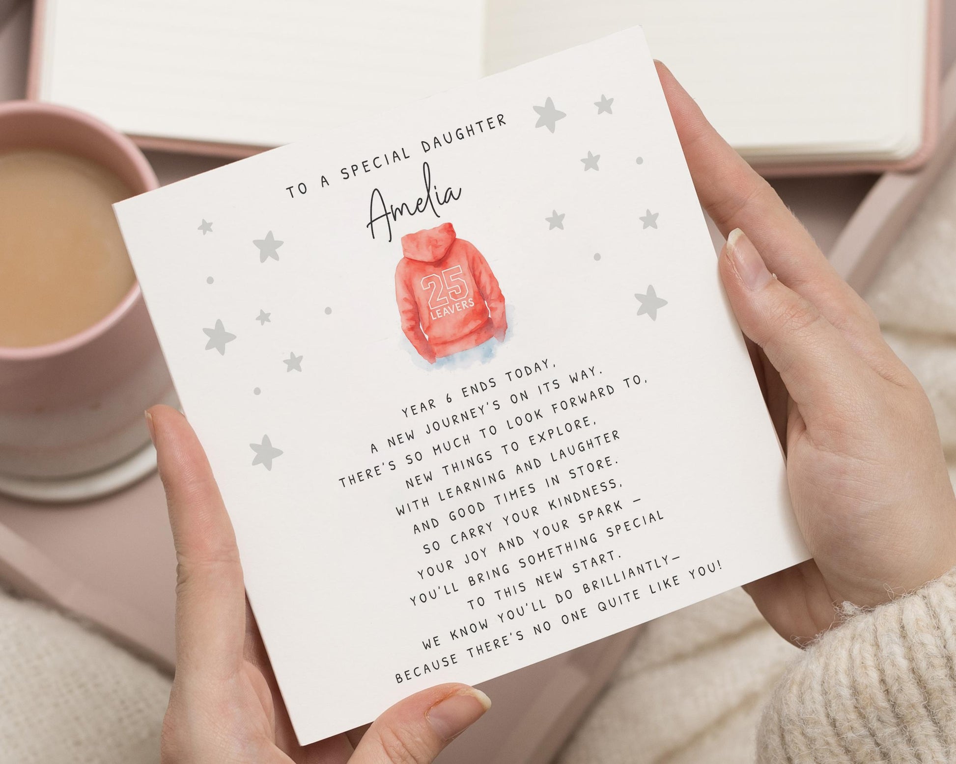 Daughter Year 6 Leavers Card, Personalised 25 Leavers Card, Year 6 Graduation Card, Special Daughter Card, School Leavers Card