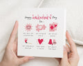 Valentines Day Card for Partner, Cute Valentines Card, Funny Valentine Card, Romantic Card for Him or Her