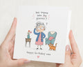 Birthday Card for Nan, Nan Birthday Card, Funny Birthday Card, Grandma Birthday Card, Birthday Card for Her, Cat Birthday Card