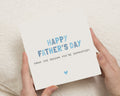 Fathers Day Card for Dad, Funny Fathers Day Card, Happy Fathers Day Card, Card From Baby, Card From Kids, New Dad Card, Daddy Card