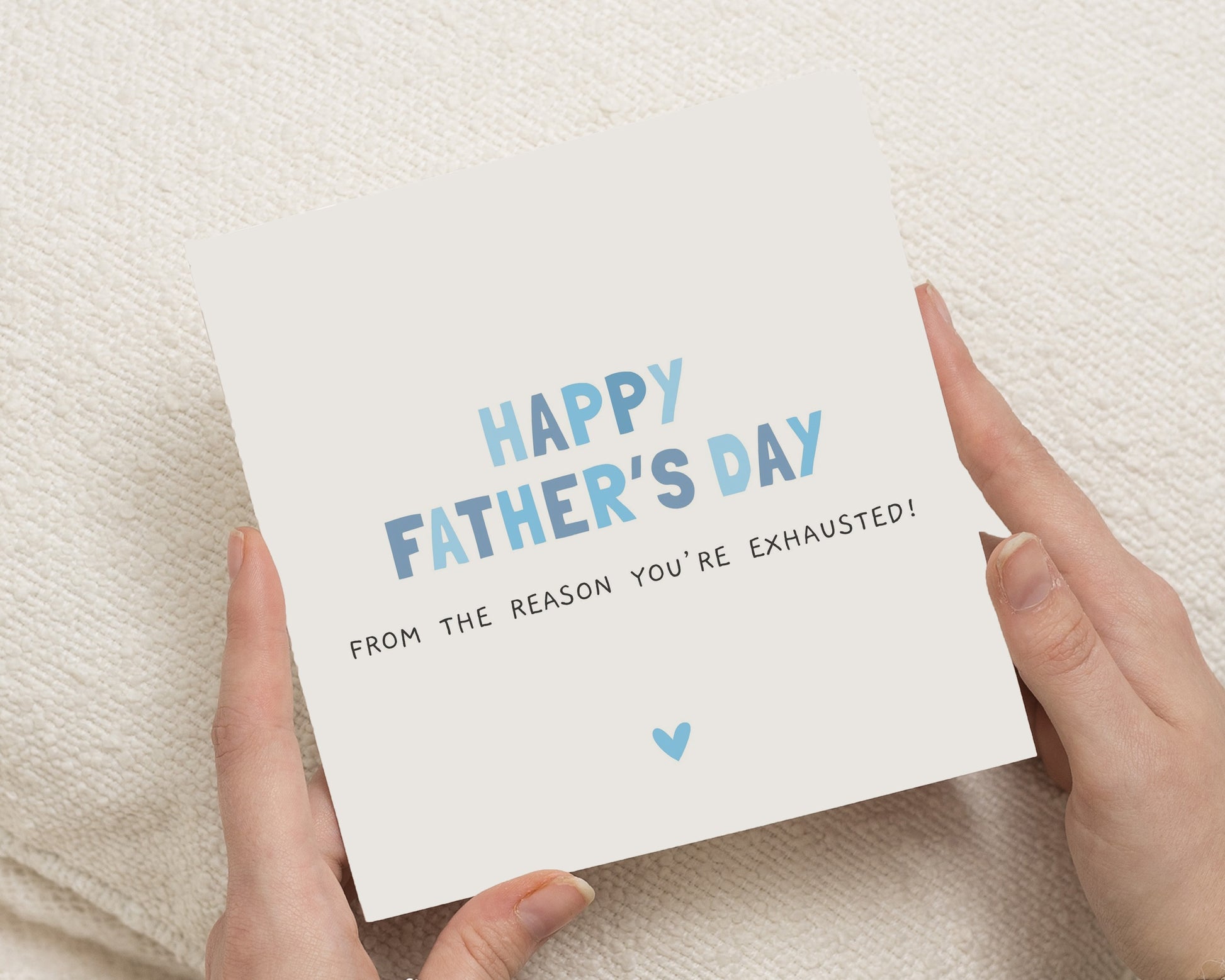 Fathers Day Card for Dad, Funny Fathers Day Card, Happy Fathers Day Card, Card From Baby, Card From Kids, New Dad Card, Daddy Card