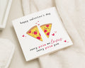 Valentines Day Card, Funny Valentines Card, Pizza Pun Card, Cute Valentine Card for Him or Her, Romantic Card for Boyfriend Girlfriend