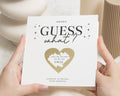 Pregnancy Announcement Card, Scratch To Reveal Card for Uncle, New Baby Reveal Card, Personalised Baby Announcement Card, Baby News Card