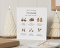 Christmas Card for Grandad, Grandad Christmas Card, Personalised Christmas Card, Christmas Thank You Card, Cute Festive Card for Him