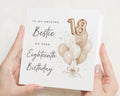 18th Birthday Card for Best Friend, Eighteenth Birthday Card, Birthday Card for Friend, 18th Card for Her, Bestie Birthday Card