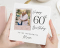60th Birthday Card for Mum, Mum 60th Birthday Card, Personalised Photo Birthday Card, Birthday Card for Mum, 60th Card for Her