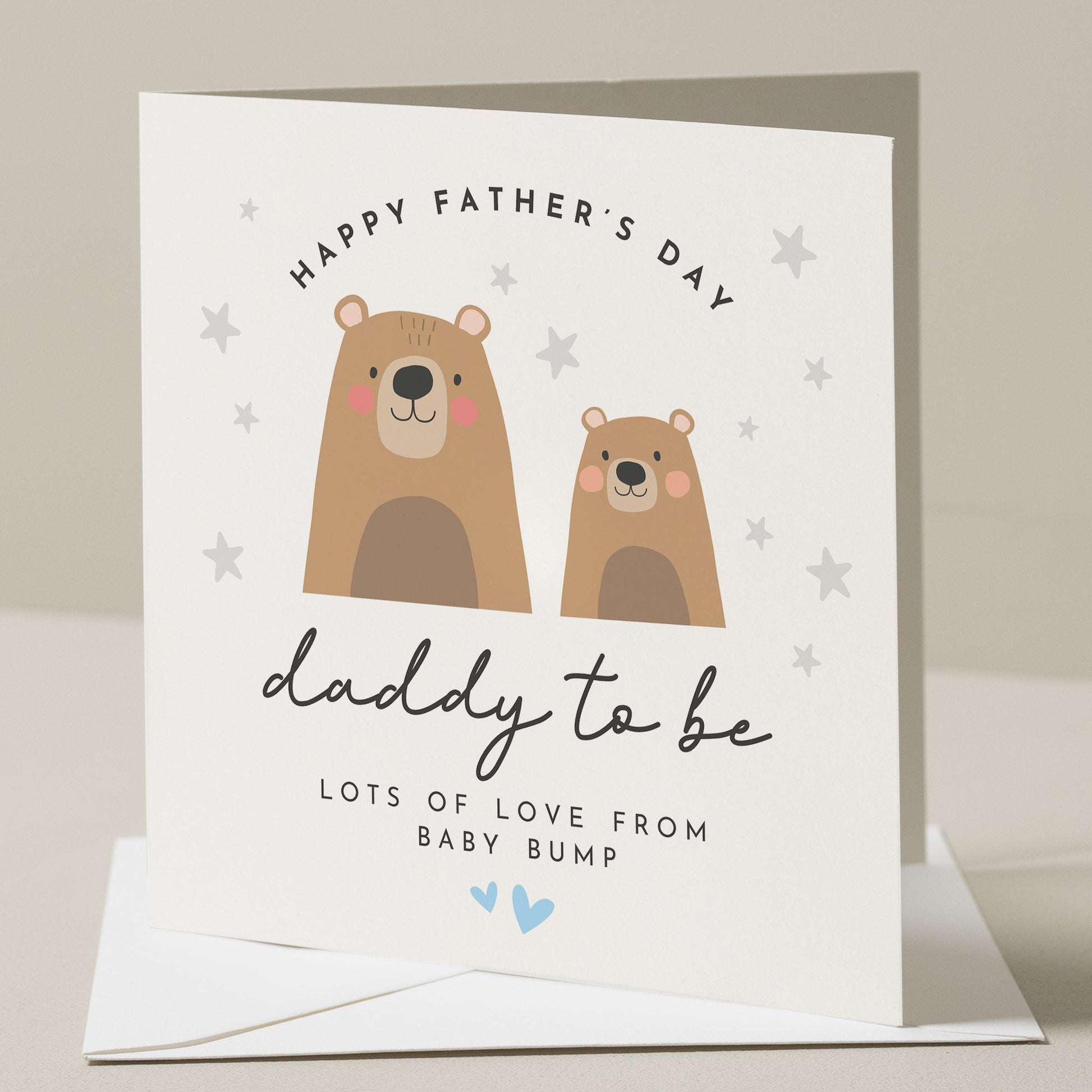 Cute Daddy Fathers Day Card From Baby, Fathers Day Card From Bump, Special Daddy Card, Fathers Day Card For Daddy, From Bump, Baby