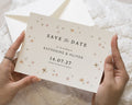 Personalised Save the Date Card, Wedding Save the Date Card, Floral Save the Date, Custom Save the Date, Simple Save the Date Card