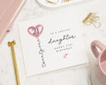 21st Birthday Card for Daughter, Daughter 21st Birthday Card, Birthday Card for Her, Twenty First Birthday Card, 21st Card for Daughter