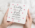 Birthday Card for Daddy, Daddy Birthday Card from the Bump, First Birthday Card for Dad, Cute Birthday Card for Him