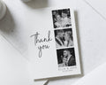 Personalised Wedding Thank You Cards, Photo Wedding Thank You Cards, Minimal Wedding Thank You Card, Modern Wedding Thank You