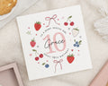 10th Birthday Card for Girl, Personalised 10th Birthday Card, Age 10 Birthday Card, Birthday Card for Daughter, Cute Berry Card, Fruit Card