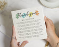 Teacher Thank You Card, Personalised Teacher Card, Thank You Teacher Card, End of Term Teacher Card, Teaching Assistant Card, Poem Card