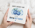 Fathers Day Card for Dad, Daddy Fathers Day Card, Cute Pun Card, Berry Themed Card, Funny Fathers Day Card, Card from Kids, Best Dad Card