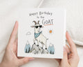 Funny Birthday Card, Goat Birthday Card, Birthday Card for Him, Birthday Card for Her, Pun Birthday Card, Cute Animal Birthday Card