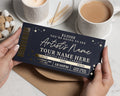 Personalised Concert Ticket Gift, Scratch To Reveal, Custom Tour Ticket, Gift Voucher For Her, Birthday Gift, Gold Foil