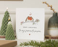 Christmas Card for Partner, Romantic Christmas Card, Christmas Card for Husband, Wife, Boyfriend, Girlfriend, Robin Christmas Card