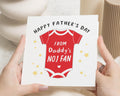Fathers Day Card from Baby, Daddy Fathers Day Card, Fathers Day Card for Dad, Cute Fathers Day Card, No 1 Fan Card
