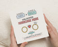 Engagement Card for Couple, Personalised Engagement Card, Wedding Congratulations Card, Gamer Couple Card, Funny Proposal Card