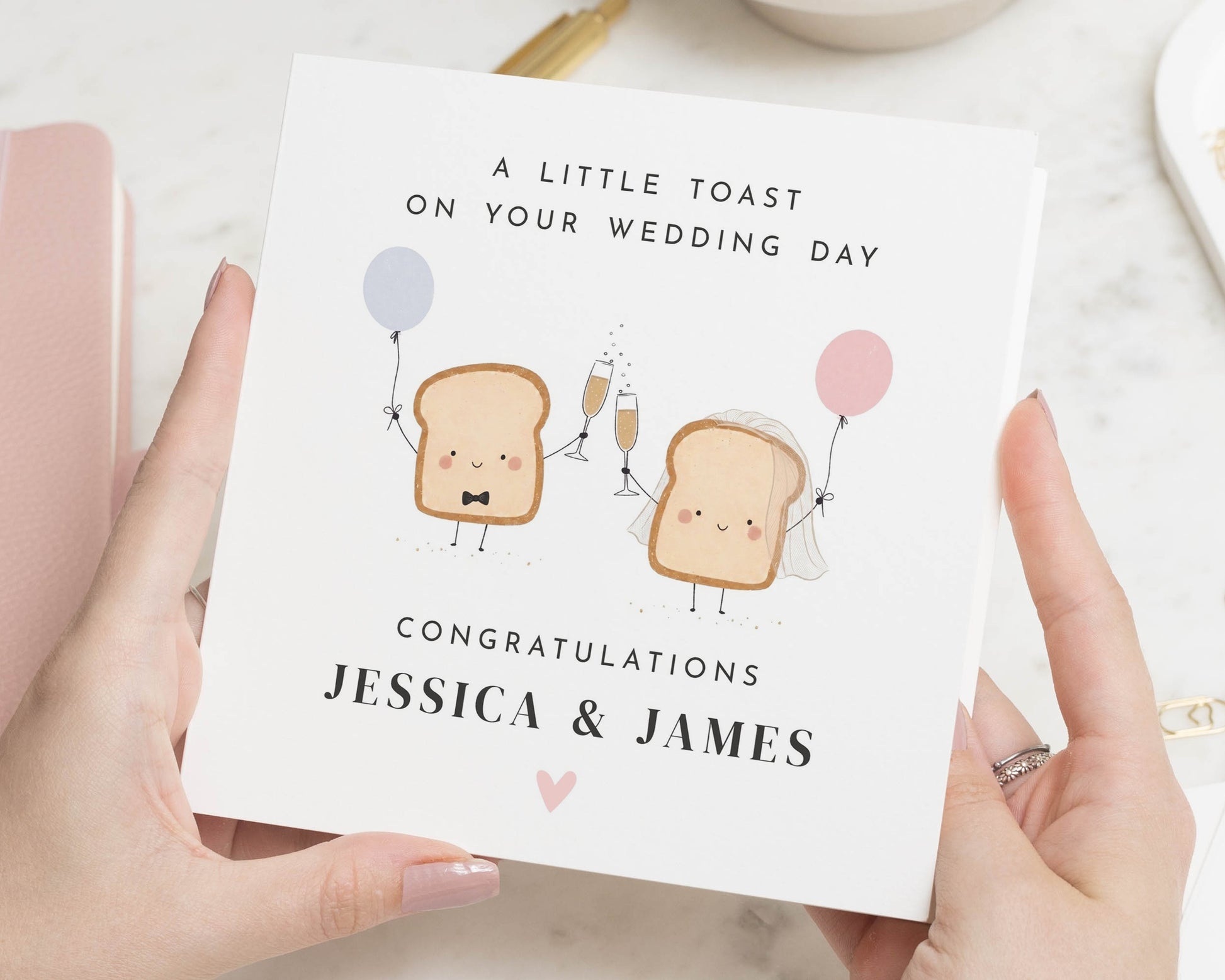 Wedding Card, Personalised Wedding Card, Wedding Day Card, Congratulations Card, Bride and Groom Card, Funny Wedding Card, Cute Card