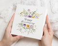 Anniversary Card, Happy Anniversary Card, Floral Card, Card for Couple, Card for Her, Card for Him, Personalised Card