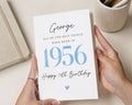 70th Birthday Card, Personalised 70th Birthday Card, 70th Birthday Cards, Custom Milestone Birthday Card, Birthday Card for Him or Her