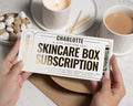 Personalised Gift Voucher for Her, Skincare Box Subscription Voucher, Custom Gift Voucher, Birthday Gift for Mum, Spa Gift Voucher
