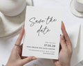 Personalised Save the Date Card, Wedding Save the Date, Simple Save the Date Card, Minimal Save the Date Cards, Save the Dates