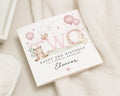 2nd Birthday Card for Daughter, Personalised Birthday Card, Cute Animal Birthday Card, Birthday Card for Girl, Special Daughter Card