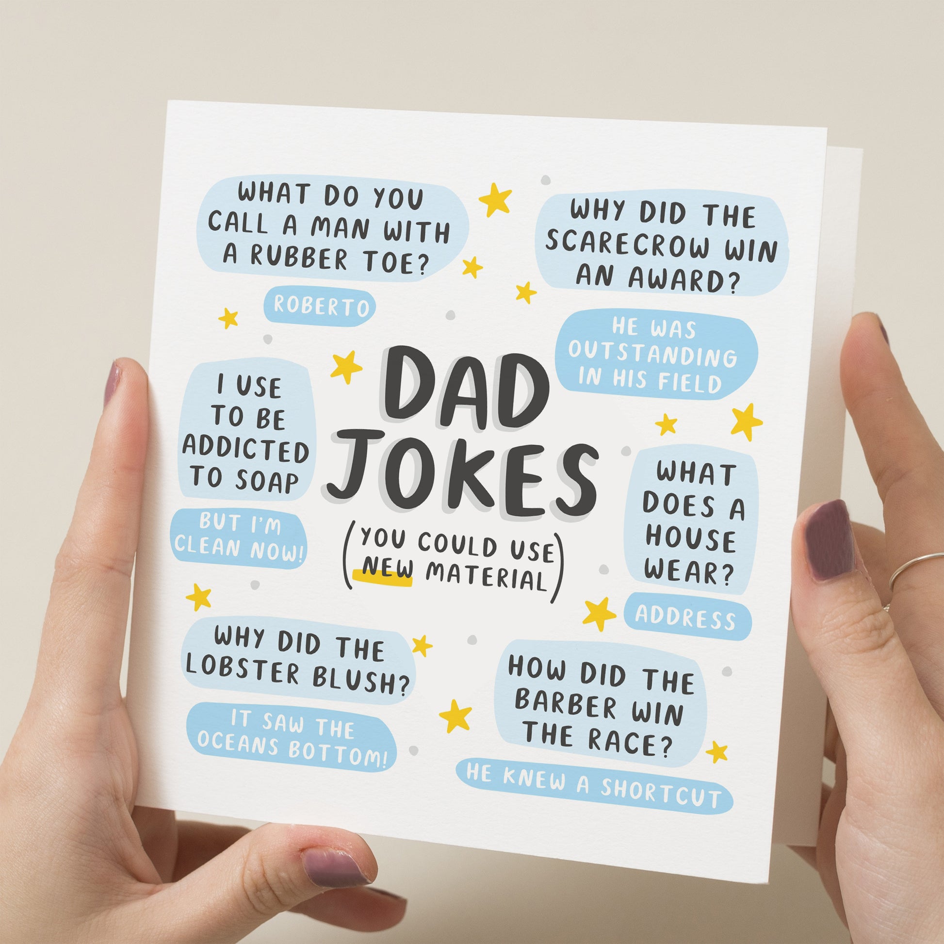 Dad Joke Father&#39;s Day Card, Funny Father&#39;s Day Card, Pun Gift For Father, Dad, Happy Fathers Day Dad, Joke Gift For Dad Fathers Day