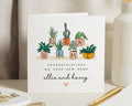 New Home Card, Congratulations New Home Card, Personalised Housewarming Card, New Home Card for Couple, Plant Card
