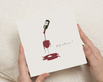 Birthday Card for Friend, Funny Birthday Card, Wine Birthday Card, Birthday Card for Her, Best Friend Birthday Card, Wine Lover Card