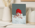 Personalised Photo Christmas Card, Baby Christmas Card, Pack of Christmas Cards, Pack of 10, 20, 50 or 100, Folded Christmas Card