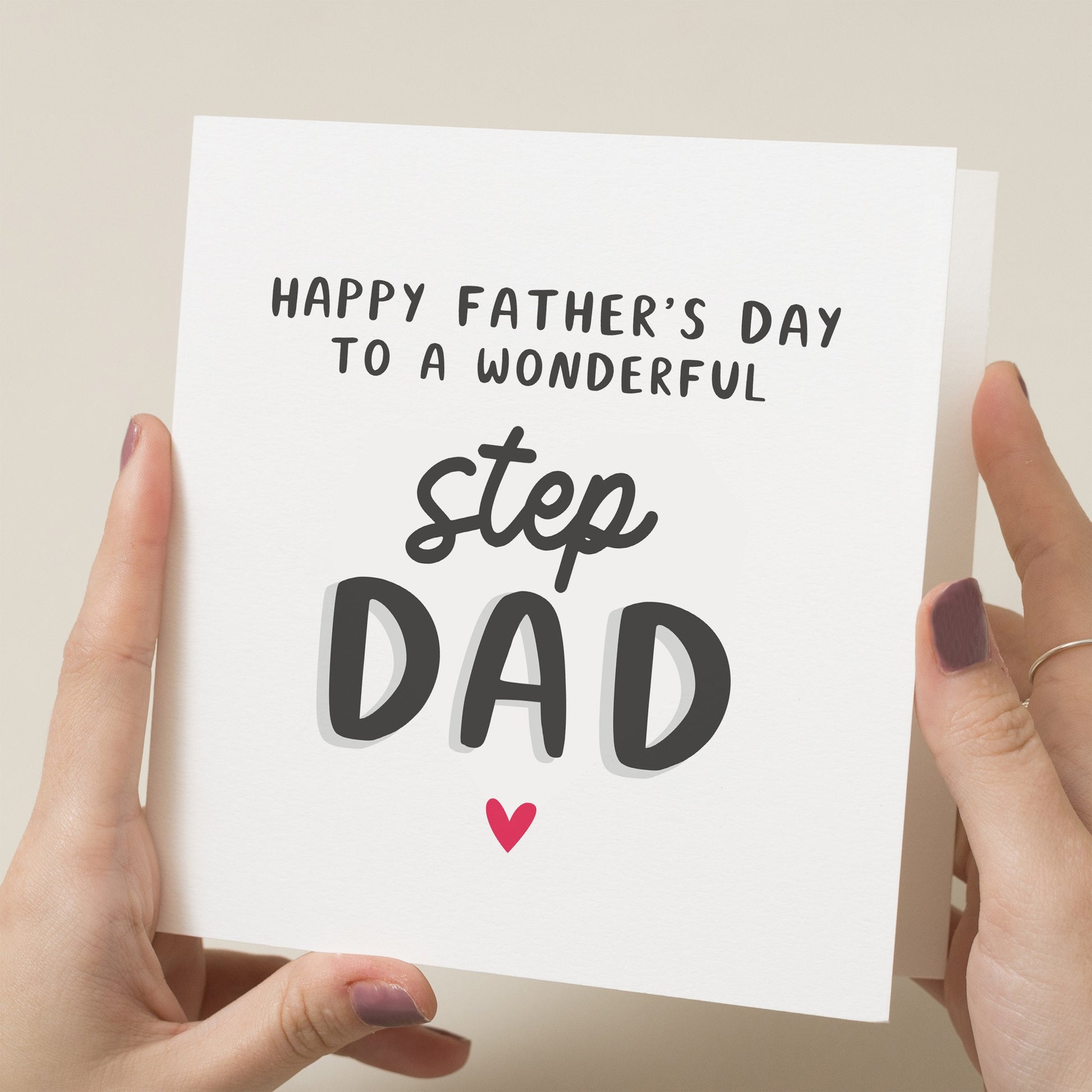 Fathers Day Gift For Step-Dad, Amazing Stepdad Card, Fathers Day Card From Stepchildren, Happy Fathers Day To My Amazing Stepdad, Stepfather