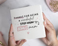 Step Mum Card, Bonus Mum Card, Thank You Card for Step Mum, Mothers Day Card for Step Mum, Birthday Card for Step Mum, Card for Her