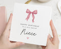 Birthday Card for Niece, Niece Birthday Card, Happy Birthday Card for Her, Cute Birthday Card, Personalised Birthday Card for Girl